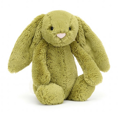 Bashful Moss Bunny Plush - Medium