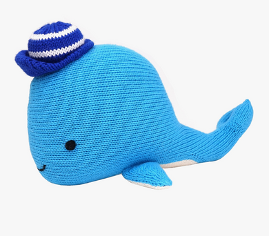 Whale With Cap Plush