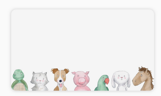 Animal Friends Little Notes