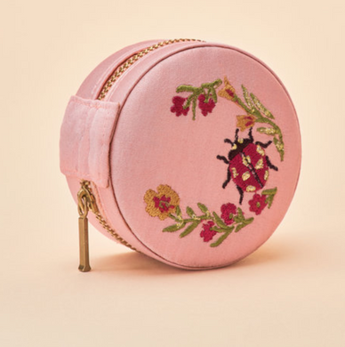 Ladybird In Rose Jewelry Box