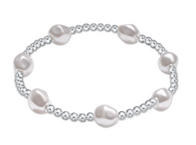 Admire Sterling Silver 3mm Beads With Pearls
