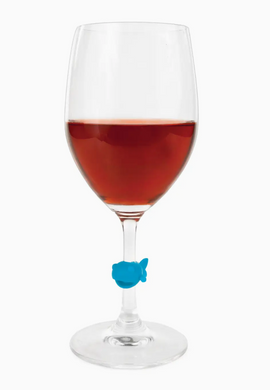 Guppy Silicone Wine Charms