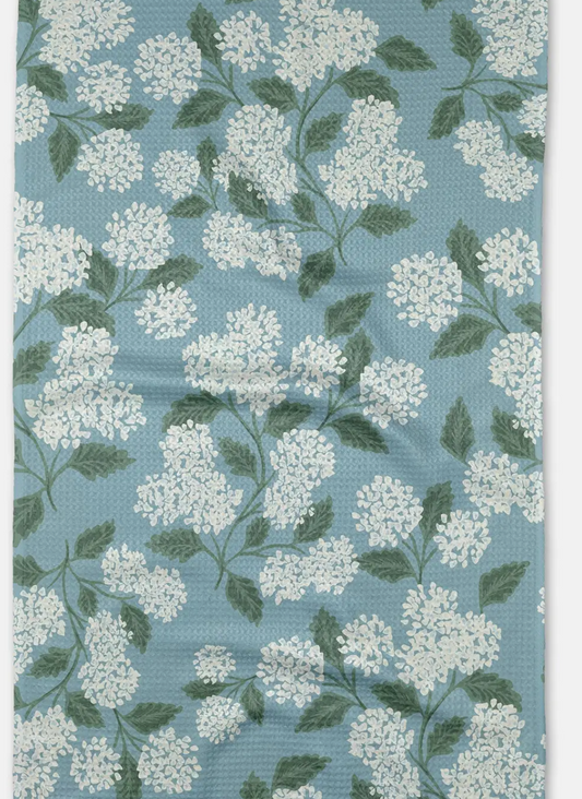 Garden Of Edith Tea Towel (Hydrangeas)