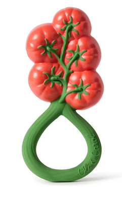 Tomato Rattle Toy Teether