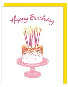 Fancy Cake Birthday Card
