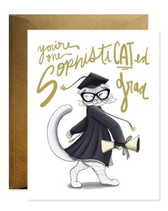 Sophisticated Grad Card