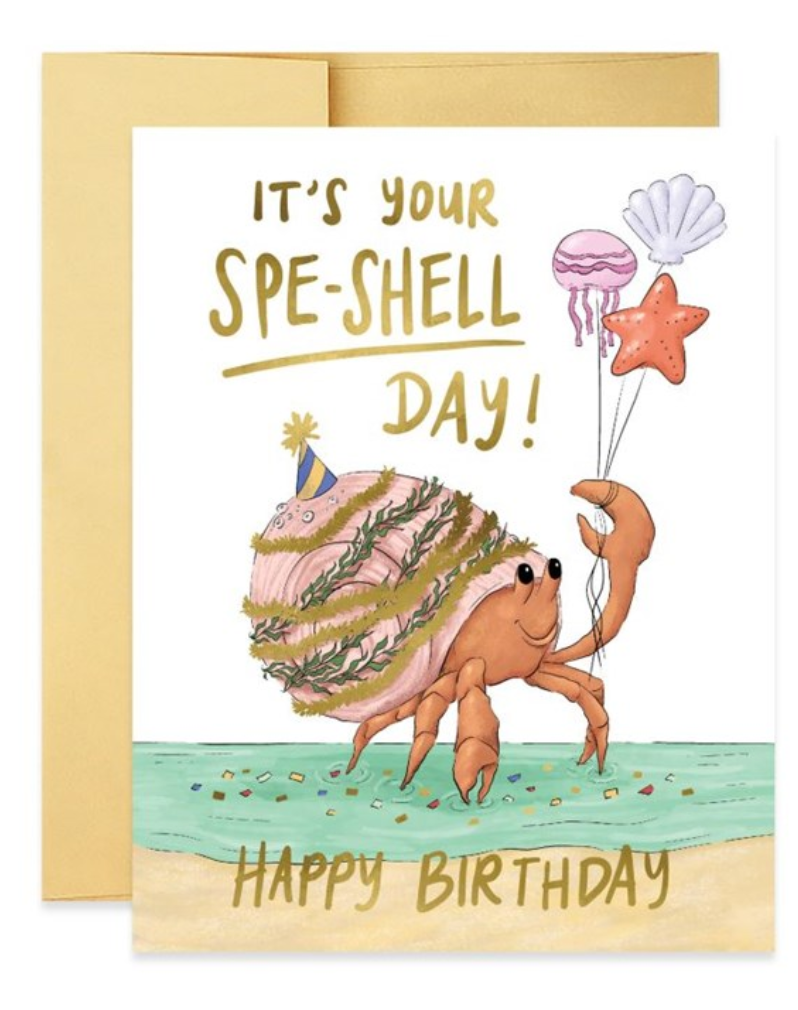 Your Spe-Shell Day Card