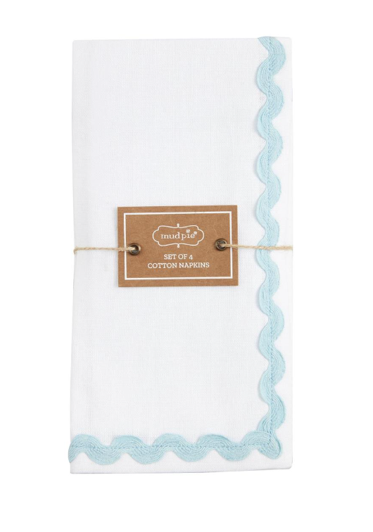 Mud Pie Ric-Rac Napkin
