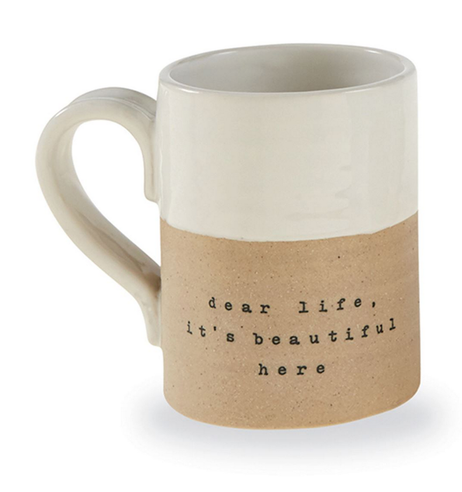 Dear Life Stoneware Mug