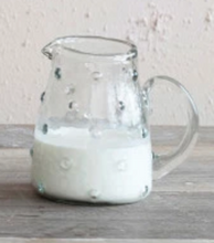 Load image into Gallery viewer, Hobnail Glass Creamer