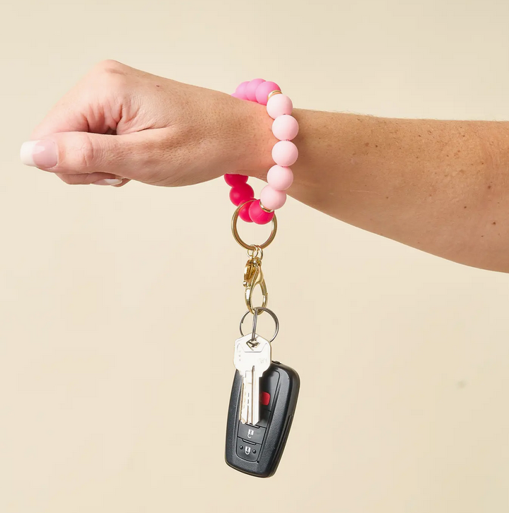 Tickled Pink  Handsfree Key Ring
