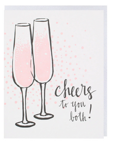 Champagne Flutes Card