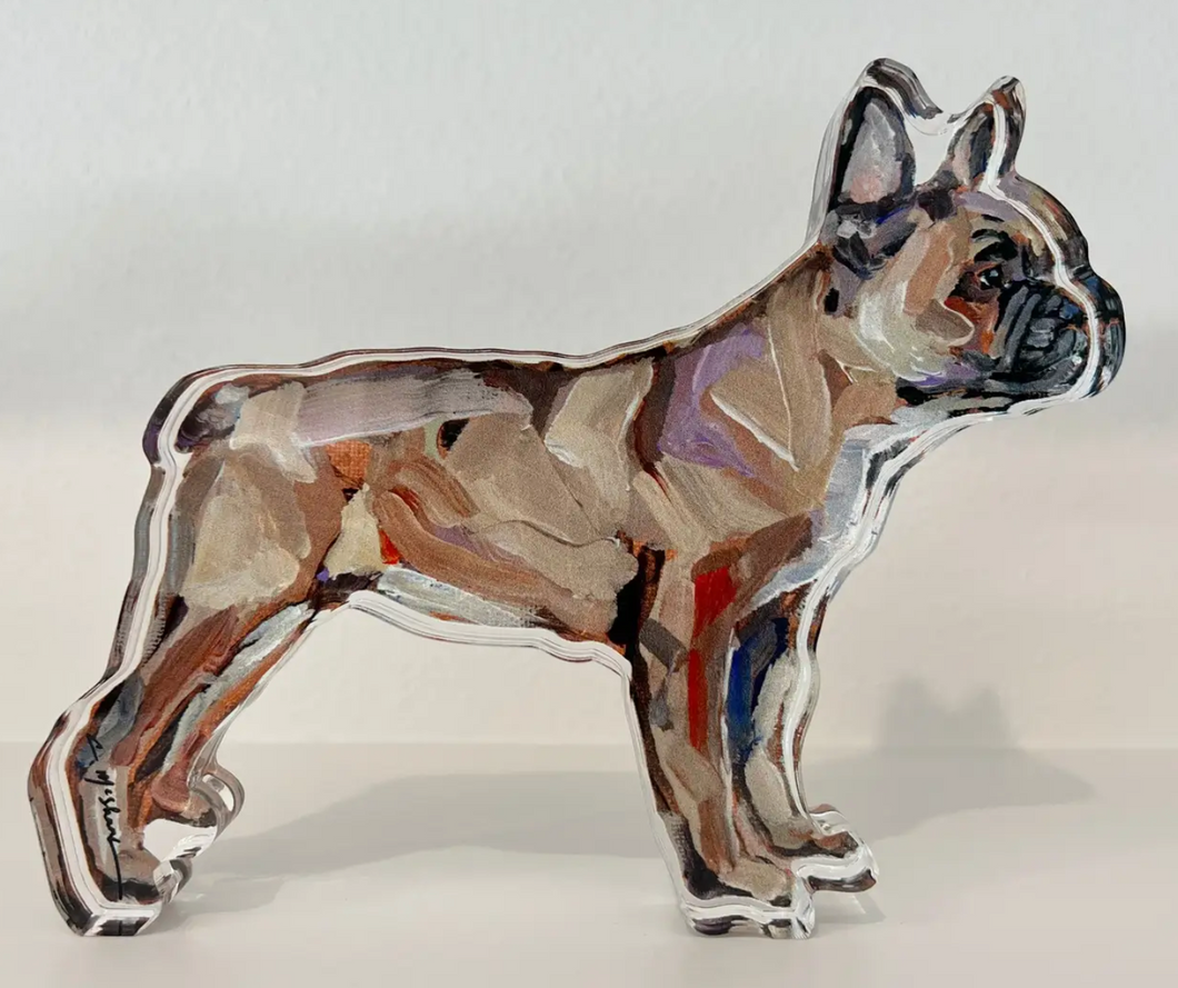French Bulldog Acrylic Block