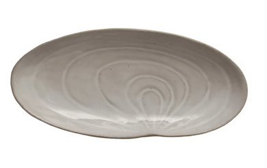 Oblong Shell Plate