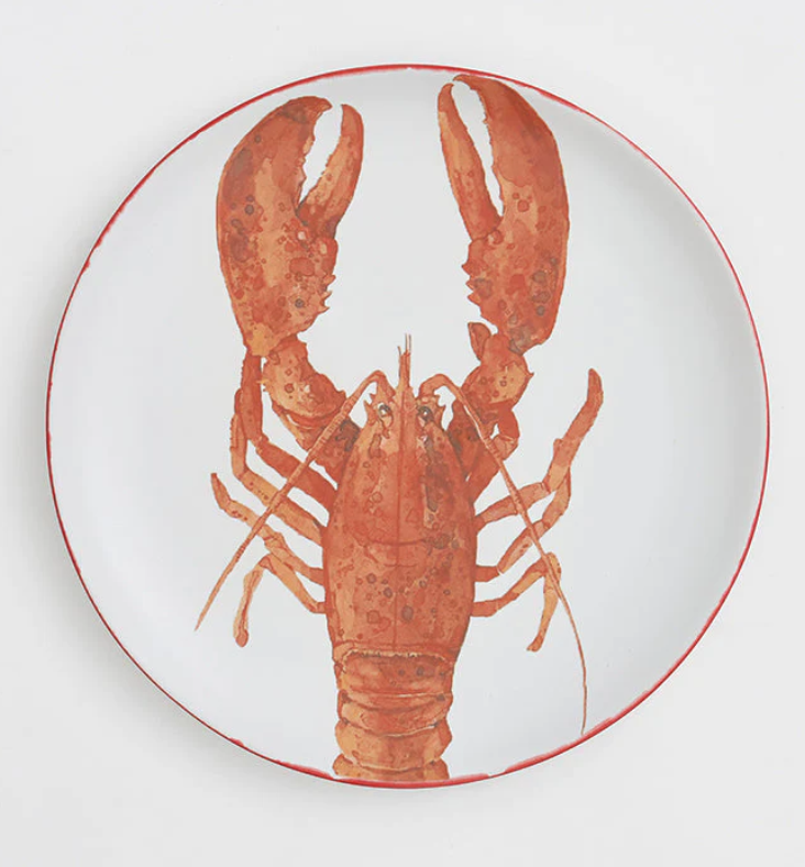 Lobster Ceramic Plate - Thumbnail 2