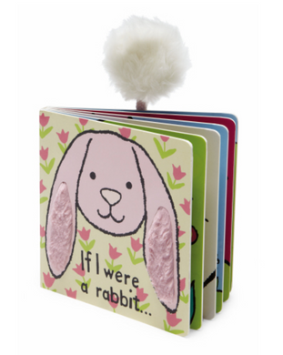 If I Were a Rabbit Board Book - Tulip Pink