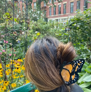 Monarch Butterfly Hair Clip