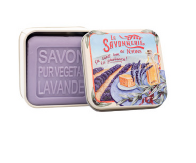 Lavender Fields Soap Tin