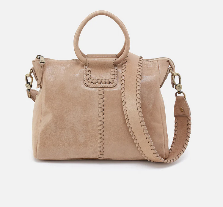 Sheila Medium Satchel - Irish Creme