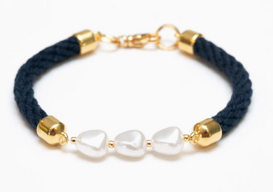 Atlantic Navy & Gold Bracelet
