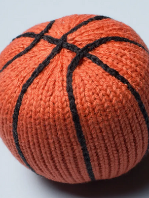 Basketball Knit Rattle