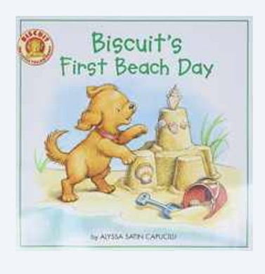 Biscuit's First Beach Day Children's Book