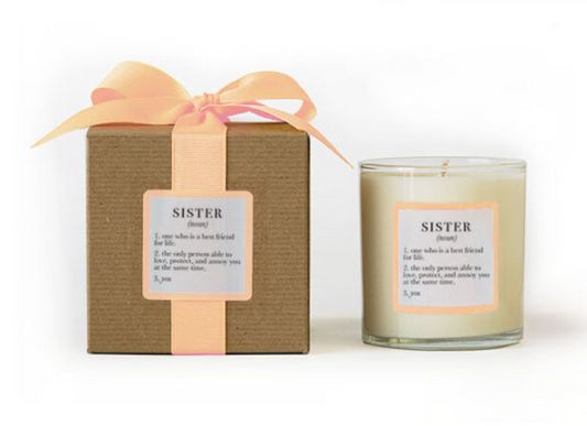 Sister Definition Candle