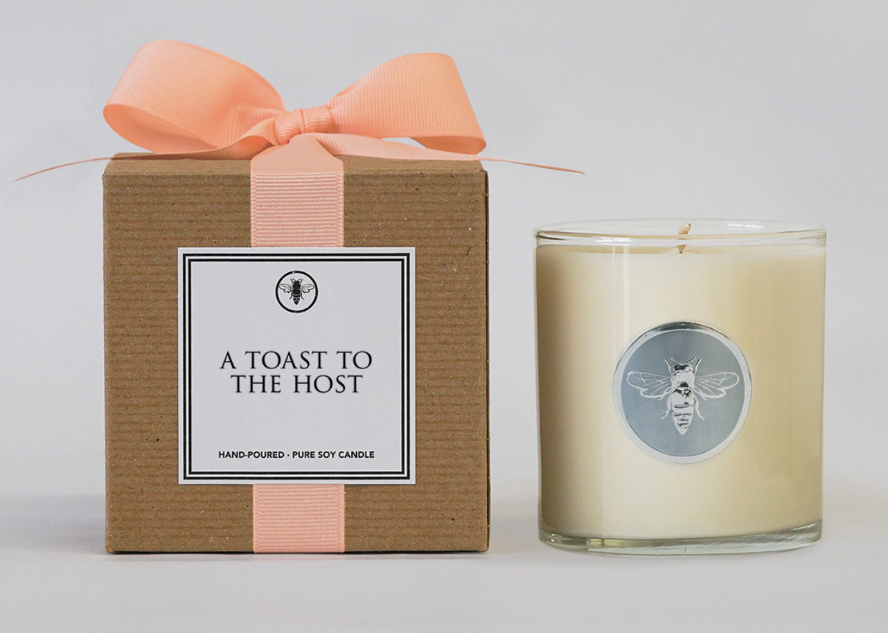 Ella B Candles A Toast to the Host Scented Candle - Thumbnail 2