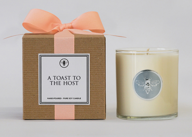 A Toast To The Host Candle