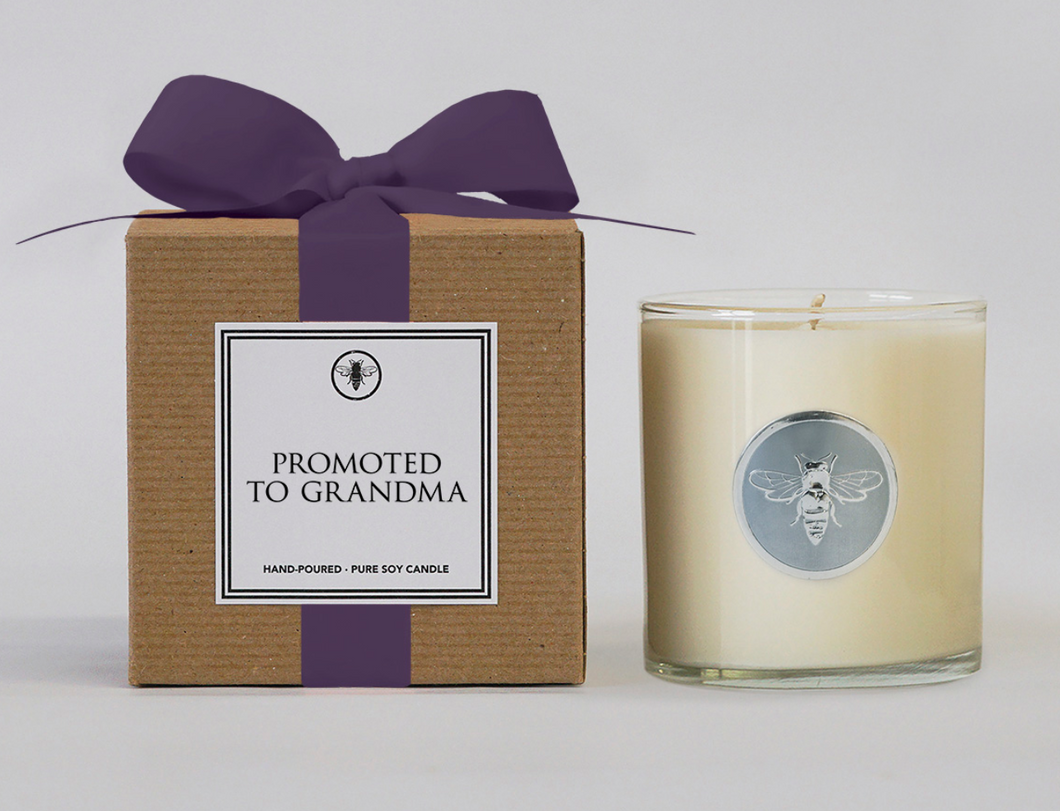 Promoted To Grandma Candle