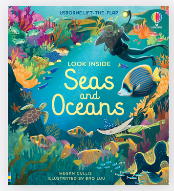 Look Inside Seas And Oceans Children's Book