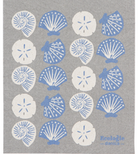 Load image into Gallery viewer, Seaside Shells Swedish Cloth