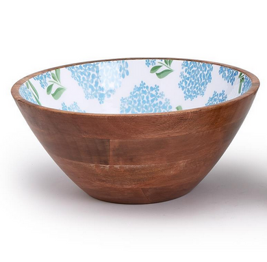 Blue Hydrangea Bowl - Large