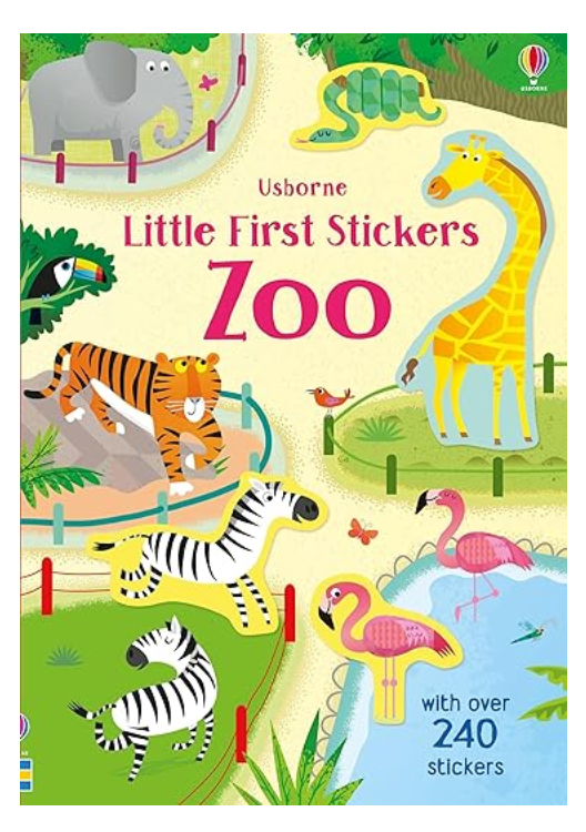 Little First Stickers Zoo Book