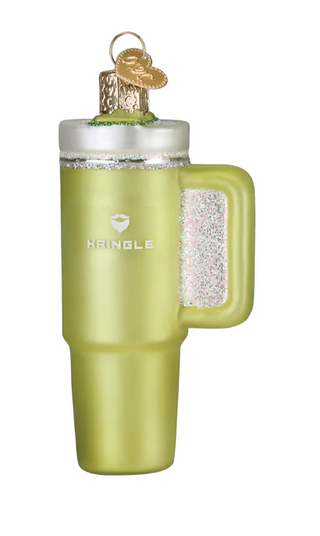 Green Kringle Cup Ornament