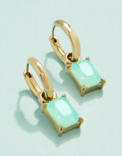 Load image into Gallery viewer, Emerald Drop Convertable Earrings