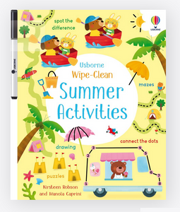 Wipe-Clean Summer Activities Book