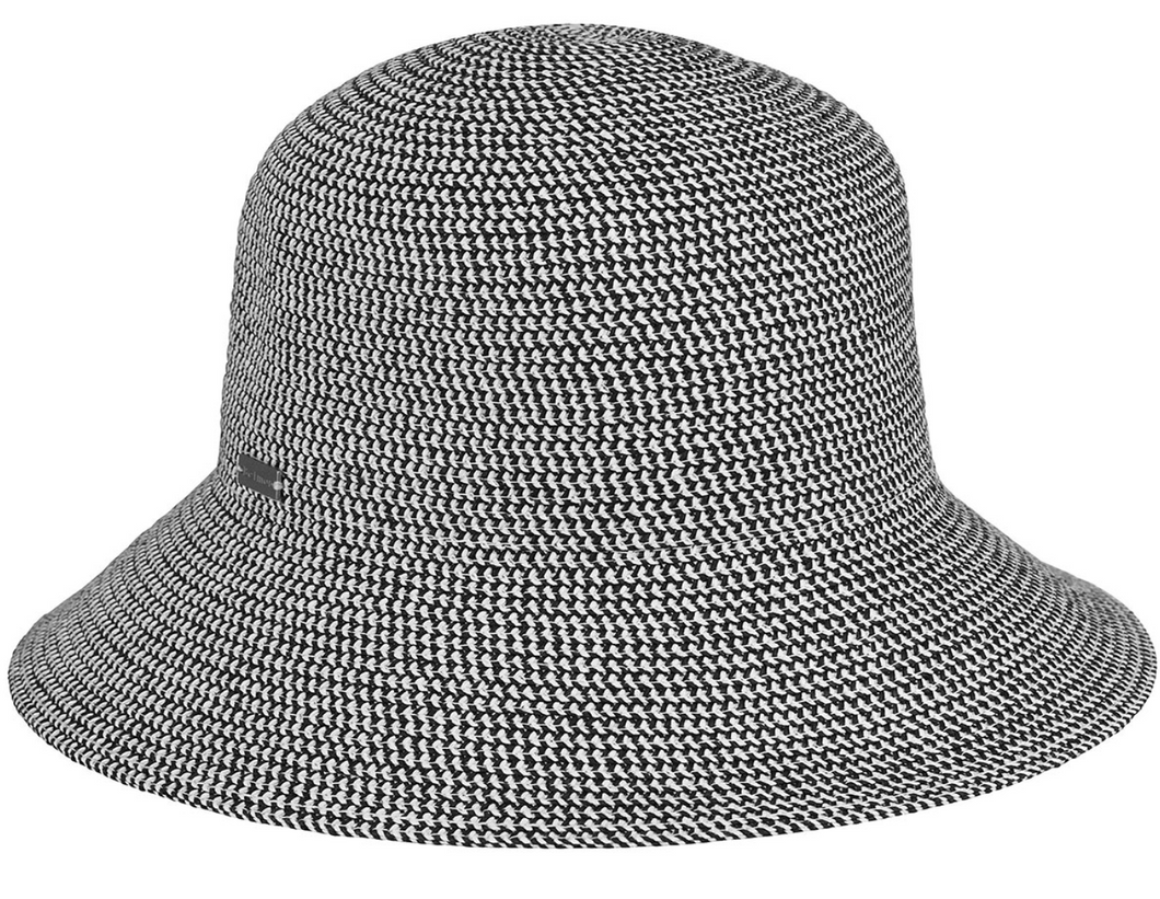 Gossamer Mini Black Multi Hat