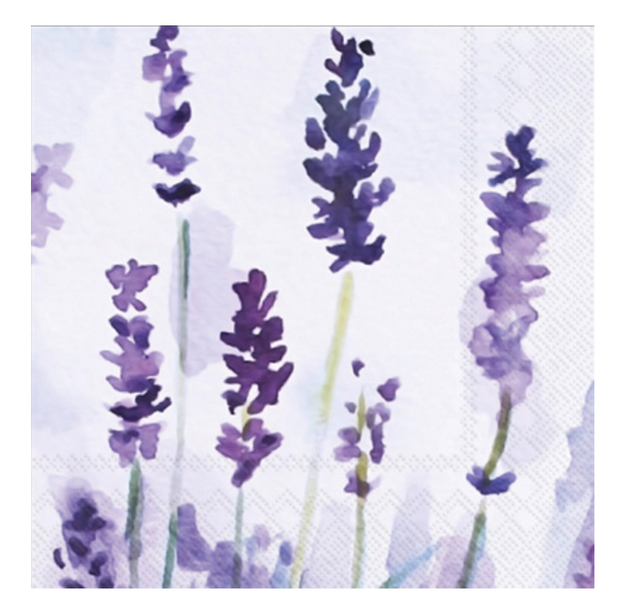 Lavender Cocktail Napkins