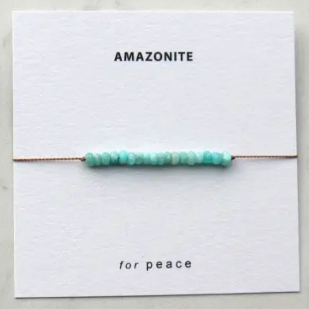 Amazonite Bracelet - Communication