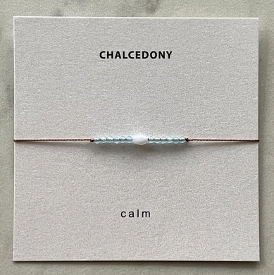 Chalcedony Bracelet - Calm