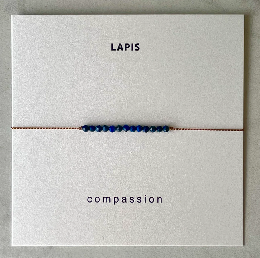 Lapis Lazuli Bracelet - Compass