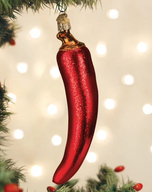 Red Chili Pepper Ornament