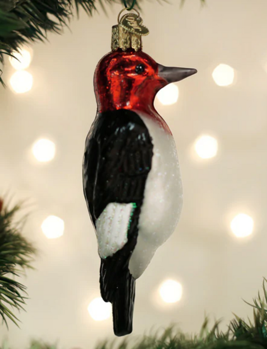 Red-Headed Woodpecker Ornament