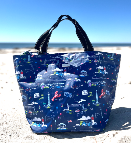 SCOUT BEACH BAGS TOTES tagged Cape Cod Landmarks Sativa