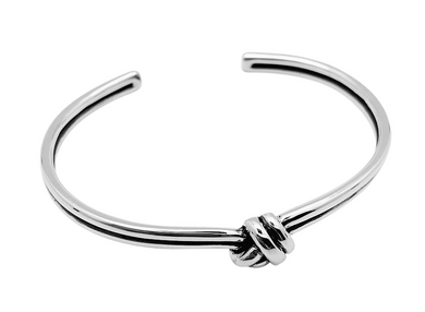 Knot Cuff - Sterling Silver