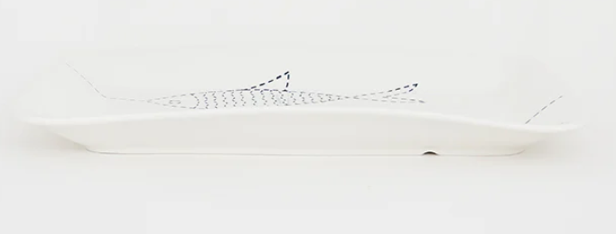 2 Fishes Rectangle Plate