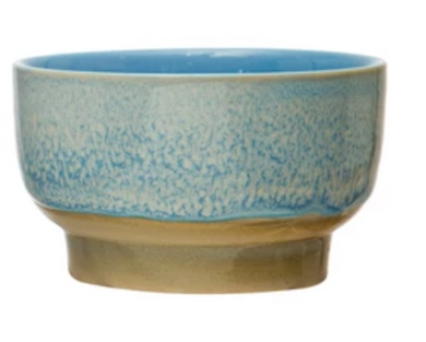 Stoneware Bowl In 3 Colors