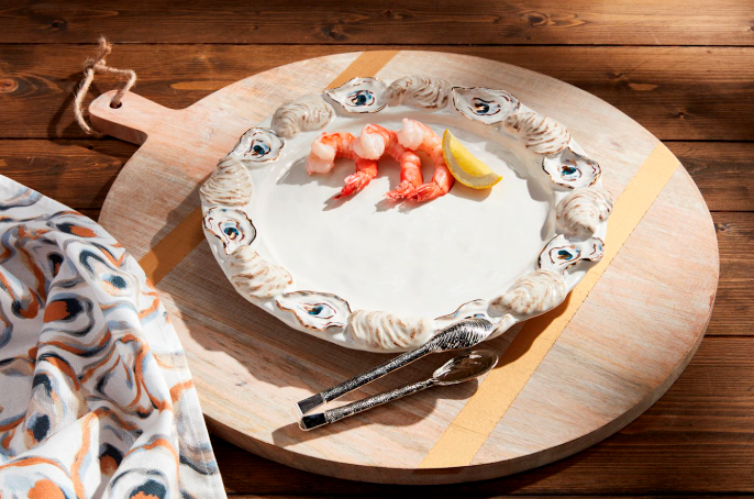 Round Oyster Platter Set - Thumbnail 3