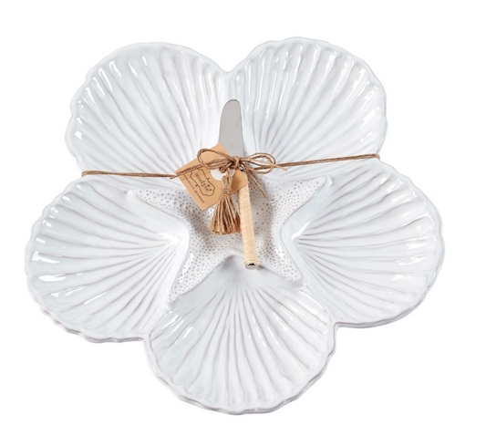 Shell Sectional Platter Set